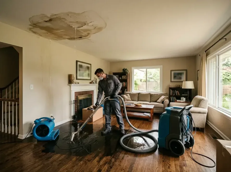 attic-pipe-burst-ceiling-drip-008 — frequently asked questions, Water Damage Restoration & Carpet Care in Shadyside, OH